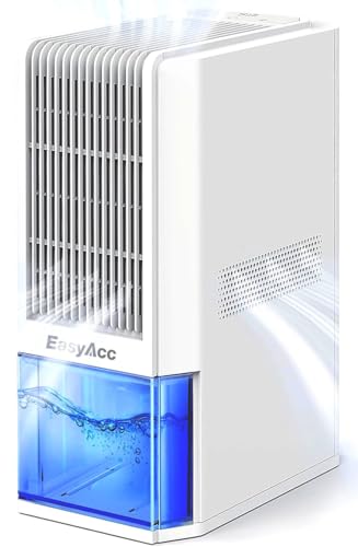 EasyAcc Luftentfeuchter Elektrisch 2000mL, 1.3L/Tag Raumentfeuchter für 30㎡ -gegen Schimmel & Feuchtigkeit | 270° Rundumluftansaugung – Effiziente Entfeuchtung unter 15℃ für Keller,Badezimmer,Schrank EasyAcc Luftentfeuchter Elektrisch 2000mL, 1.3L/Tag Raumentfeuchter für 30㎡ -gegen Schimmel & Feuchtigkeit | 270° Rundumluftansaugung – Effiziente Entfeuchtung unter 15℃ für Keller,Badezimmer,Schrank