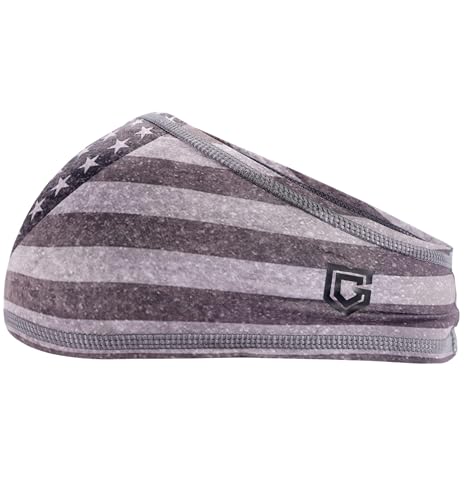 Image of Gridiron Gladiator Football Bandana - Skull Headwrap, Sports Head Wrap for Men's Workout