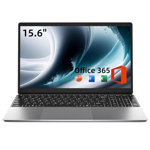 jumper Laptop, 4GB DDR4 RAM 128GB SSD, Office 365 1-Year Subscription, 5205U Processor, Windows 11 Computer with 15.6 Inch HD Display, 38Wh Battery, 2 Stereo Speakers, Type-C, USB3.0, Numeric Keypad.