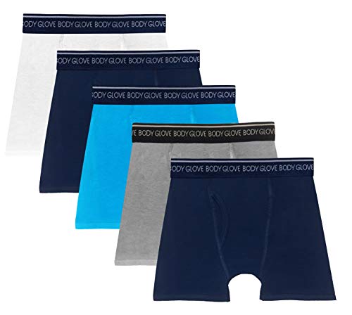 Body Glove 5 Pack Boys Boxer Briefs Underwear for Boys Little to Big Kids Boxers