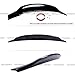WheelX Rear Trunk Spoiler Compatible with 2015-2021 Subaru WRX/WRX STI, R Style Duckbill Fits for 15-21 4 Door Sedan, High Kick Wing Lip (Glossy Black)
