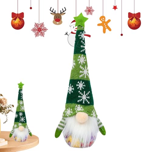 クリスマス ゴーム スタチュー,トムテのクッキーストレージボックス テーブル装飾 | 可愛い 家庭用 飾り 子供部屋 キッチン 居間 バー シェルフ