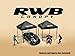 American Diorama RWB x Canopy Set -1:64 (Set of 2) Metal Canopy Set AD-2418MJ, for All 1:64 die cast Vehicle Display and Diorama