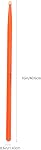 Milisten Maple Drum Sticks Lightweight Non-Slip Wood Drumsticks for Percussion Instrument Beginners Kids Adults 16 Inch Colored Drum Sticks