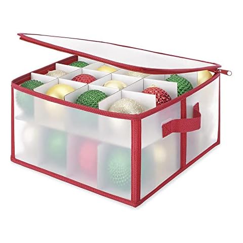 GEEZY Christmas Tree Baubles Storage Box Cover