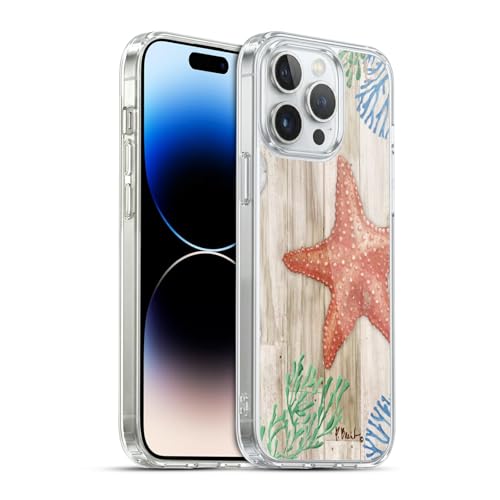 Funda Estrellas de mar Evita Arañazos en Apple iPhone 14 Pro Max Gel Amortiguador