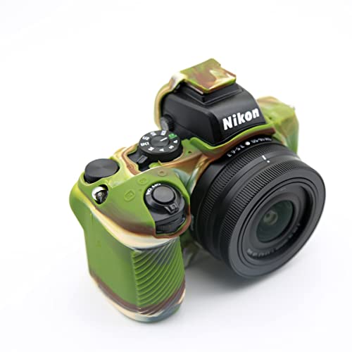 Funda silicona ligera para Nikon Z50 color verde miniatura 2