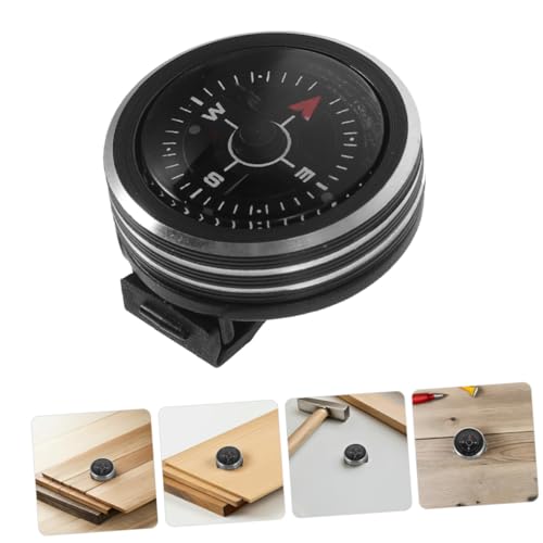 Brújula de muñeca desmontable 2 piezas portátil para camping miniatura 7
