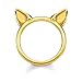 Produktbild Thomas Sabo Damen-Ring Katzenohren gold 925 Sterlingsilber gelbgold vergoldet TR2260-413-39-54