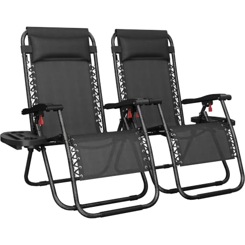 Yaheetech Zero Gravity Recliner Set