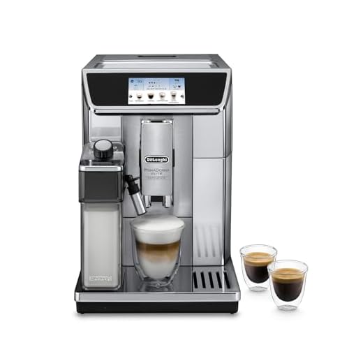 De'Longhi Delonghi ECAM650.85.MS Primadonna Elite Kaffemaskin, 1450 W, 1 L, Silver