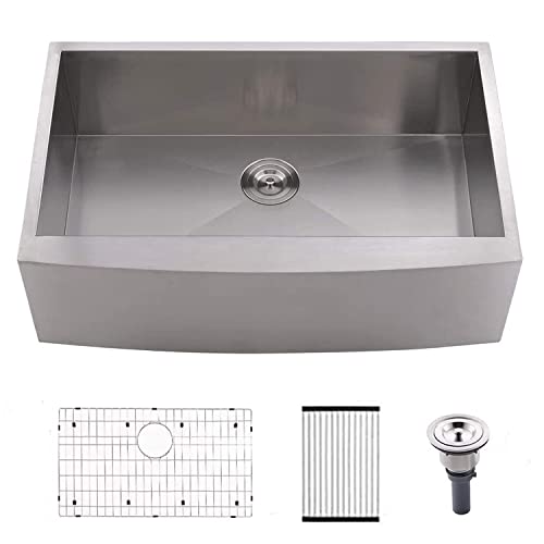 30 Inch Farmhouse Sink Stainless Steel -VOKIM 30x22 Inch Farmhouse Apron Front Kitchen Sink 16 Gauge 304 Stainless Steel Single Bowl Farm Sink 30 Inch Farmhouse Sink Stainless Steel -VOKIM 30x22 Inch Farmhouse Apron Front Kitchen Sink 16 Gauge 304 Stainless Steel Single Bowl Farm Sink