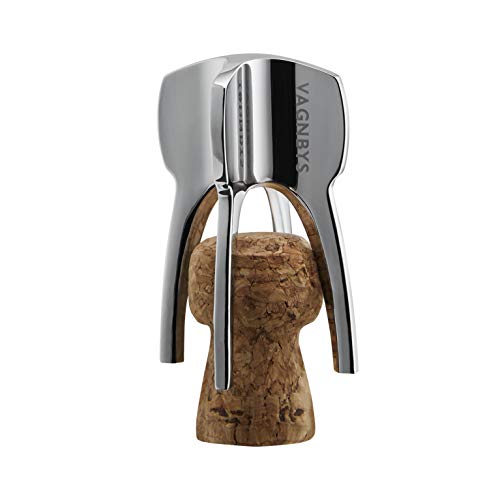 Vagnbys Champagne Master Set - Champagne Pourer, Stopper, And Cork Opener - No Drip Seal Is Perfect For Champagne And Sparkling Wine - Ideal Gifts For Champagne Connoisseurs #TOP2