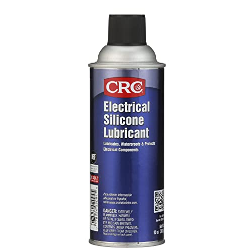 CRC Electrical Silicone Lubricant 02094 – 10 Wt Oz., Premium Grade Silicone Aerosol for High Temperature Applications #1