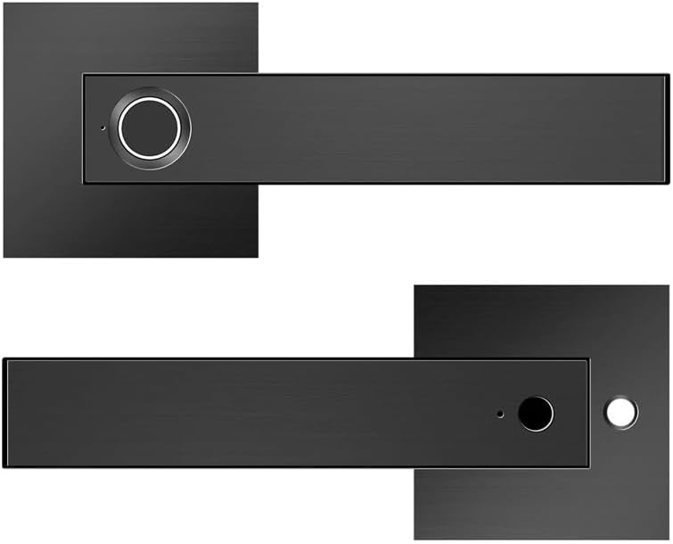 Smart Door Lock Biometric Fingerprint Keyless Unlocking Knobs for Apartment Bedroom Home