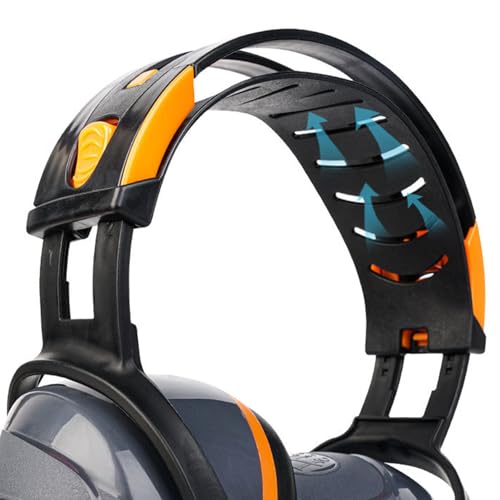 Reduction reglable des bruits avec ce casque pliable de securite