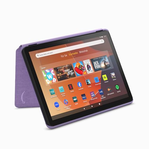 Schutzhülle für das Amazon Fire HD 10-Tablet (nur für Tablets der 13. Generation – 2023 geeignet), Fliederfarben