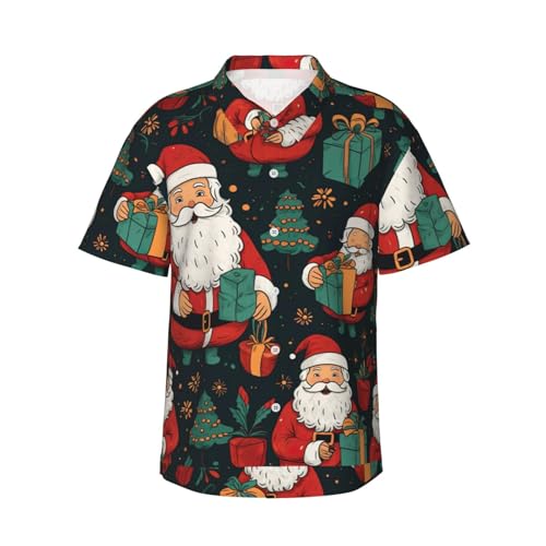 Chemise hawaïenne homme Merry Christmas, le cadeau de vacances idéal et original