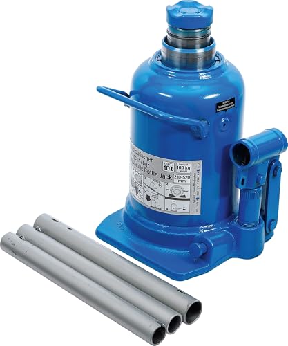 Cric à vérin hydraulique de 10 tonnes compact BGS 1977 en acier forgé