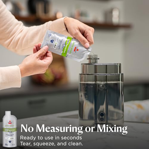 Image of Bissell NEW Little Green Pro Oxy Spot & Stain Super Concentrate Cleaning Formula for Portable Deep Cleaners, 6 Super Concentrate Pouches