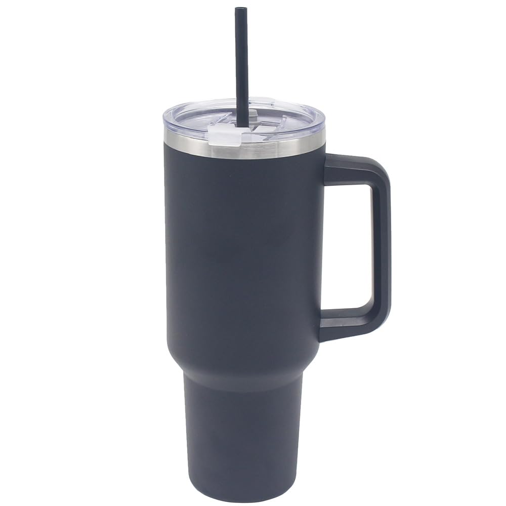 The Leonardo Collection Drinks Cup Black 1200ml for Kitchen | Lovely Coffee Cup Set for Home & Office | Tea Cups and Saucers for Enjoying Hot Drinks | Coffee Mug and Saucer Gifts for Women & Men