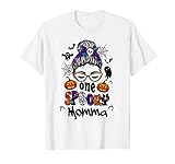 Photo Gallery uno spooky momma disordinato panino halloween per donne ragazze maglietta Photo Gallery uno spooky momma disordinato panino halloween per donne ragazze maglietta