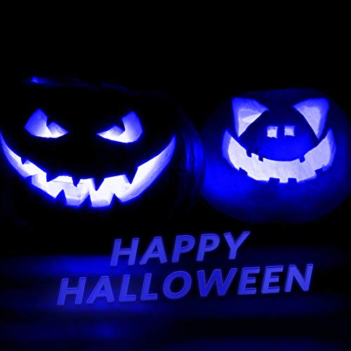 Texsens Led Blue Flame Effect Light Bulbs - 4 Modes Flickering Fire Flame With Upside-Down Effect, Simulated Decorative Lights Vintage Flaming Lamp For Halloween/Christmas Decoration/Party/Bar- 2 Pack #TOP3