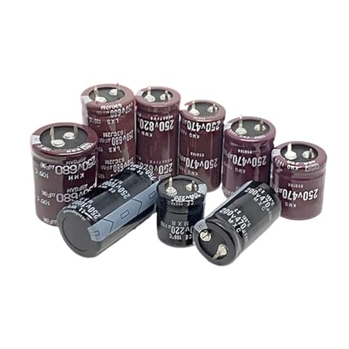 Condensateur 400V 820uF contre la surchauffe des alimentations lot de 2