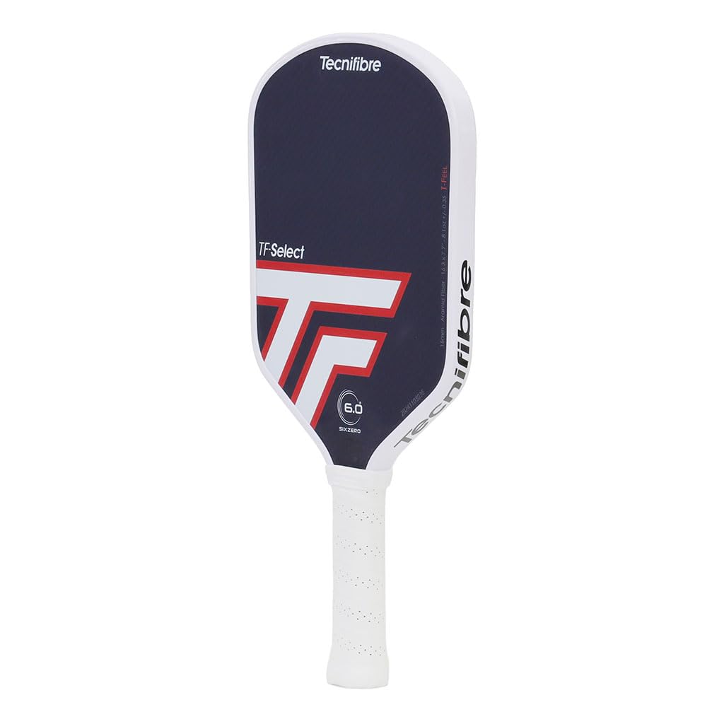 Tecnifibre TF-Select 15mm Pickleball Paddle-w/Honeycomb Polypropylene Core and Aramid Fiber Face (Engineered and Manufactured by SixZero)