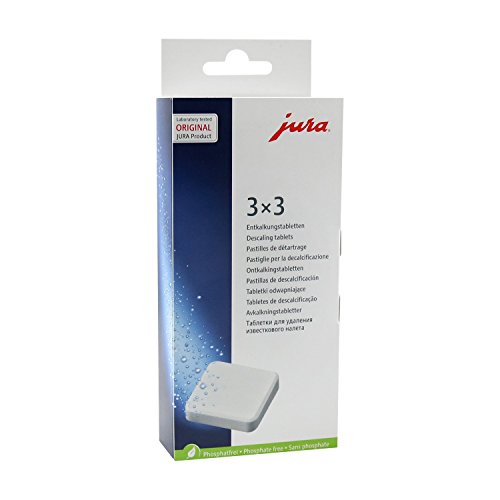 Jura 71794 + 61848 Kombi-Pack, Claris Filterpatrone Smart (3er-Pack) + 3er Entkalkungstabletten