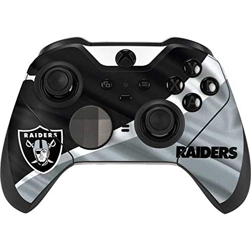 Skinit Decal Gaming Skin Compatible with Xbox Elite Wireless Controller Series 2 - Officially Licensed NFL Las Vegas Raiders Design