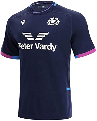Maillot scotland rugby 2021/22 mixte domicile bleu tenue sport replica
