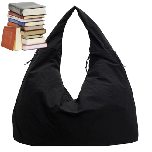 Textured shoulder bag grand format au design structuré pour femme active - 7