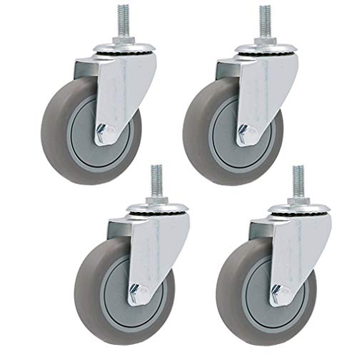 Pivot robuste avec freins pour meuble de maison et chariot d'atelier