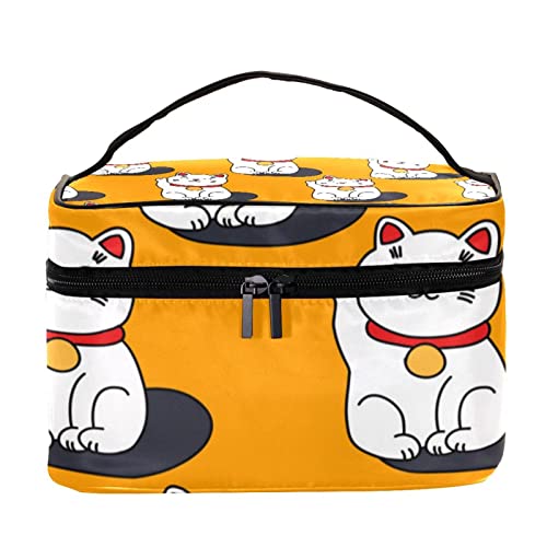 Trousse de toilette chat compacte pour ranger facilement vos cosmétiques