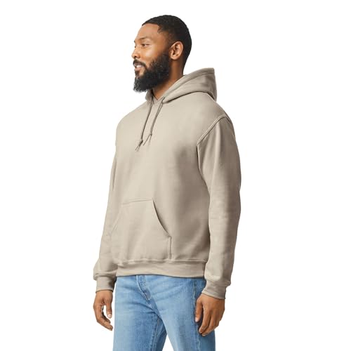 Image of Gildan Adult Fleece Hoodie Sweatshirt, Style G18500, Multipack