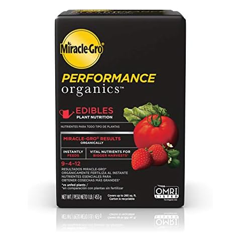 Miracle-Gro Performance Organics Edibles Plant Nutrition 1 lb. Cover