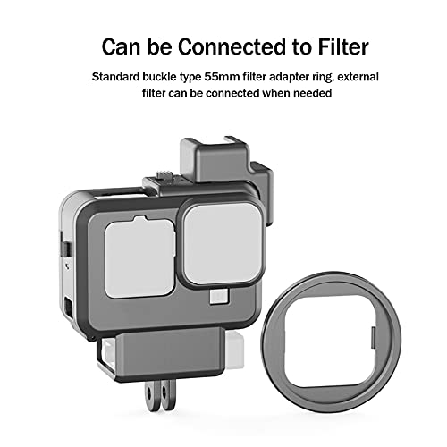 G9-4 Action Camera Cage, Caixa para câmera Ulanzi G9-4 com suporte para sapata fria para GoPr 9