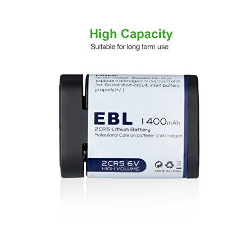 Ebl 2CR5 6V Lithium Batteries thumb #1