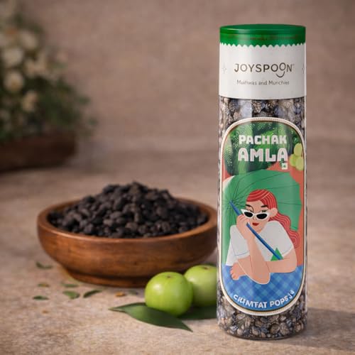 Image of JoySpoon Pachak Amla Mukhwas Mouth Fresheners | Digestive Mouth Freshener | Amla Churan | No Artificial Colors or Preservatives |250g