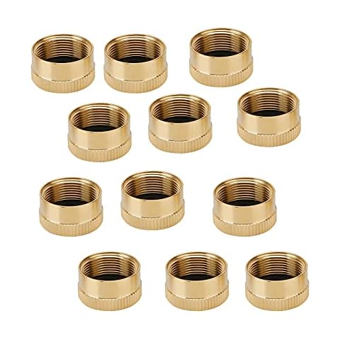 Roastove Massives Messing-Nachfüllpack für Propangas-Tankdeckel Cover