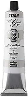 Colores Blancos Óleo Goya Titan - Tubo 200 mL, 1-Blanco Titanio