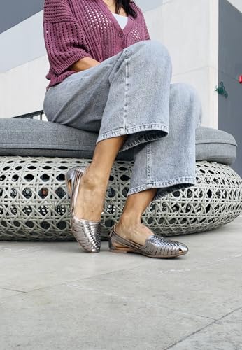 Image of Macarena Collection Womens Shoes Leather Sandals for Women | Huarache Handmade Mexican Sandals | Comfortable & Stylish Womens Sandals 2167