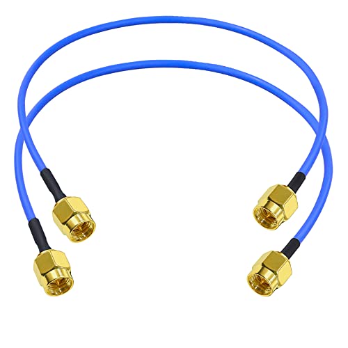 TUOLNK Confezione da 2 cavi SMA maschio a SMA