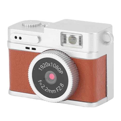 Amazon | Pomya 小さなレトロカメラ、ビンテージデジタルカメラ、1080p