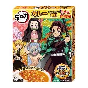 丸美屋食品工業 鬼滅の刃 カレー ポーク&コーン甘口 160g ×10個 丸美屋食品工業 鬼滅の刃 カレー ポーク&コーン甘口 160g ×10個