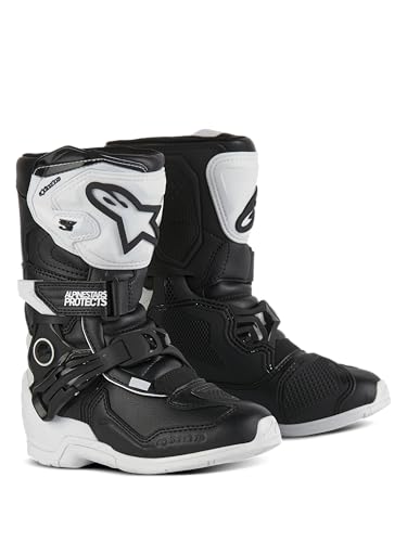 Image of Alpinestars Tech 3 Motocross Boots for Off-Road Riding with TPU Protection and Buckle Closure