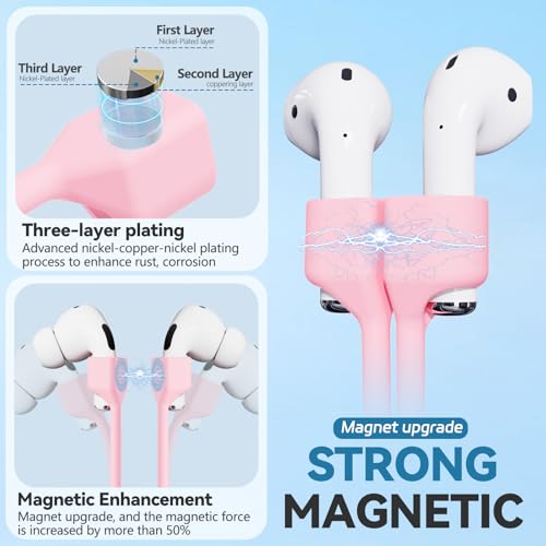 Image of Ultra Strong Magnetic Airpods Straps Anti-Lost Cord for AirPods 1st&2nd / AirPods 3rd /AirPods Pro 1st& 2nd