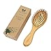 Neverland Beauty Anti statique Brosse à cheveux en bois bambou naturel à coussin de massage brosse à cheveux