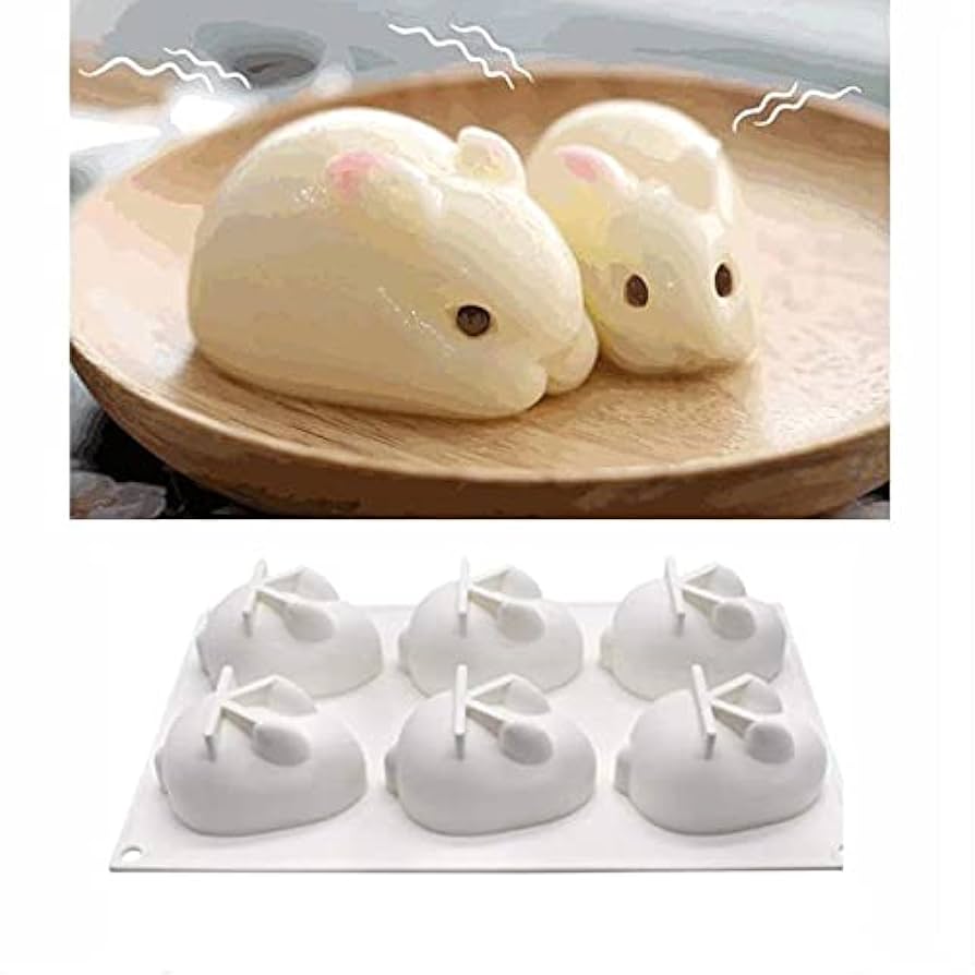 ウサギ型 金属製 型 チョコレート型 tt1.jpg